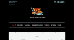Desktop Screenshot of dotiliquors.com